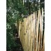 Ronde paal tamme kastanjehout geschild 6-8x160 cm